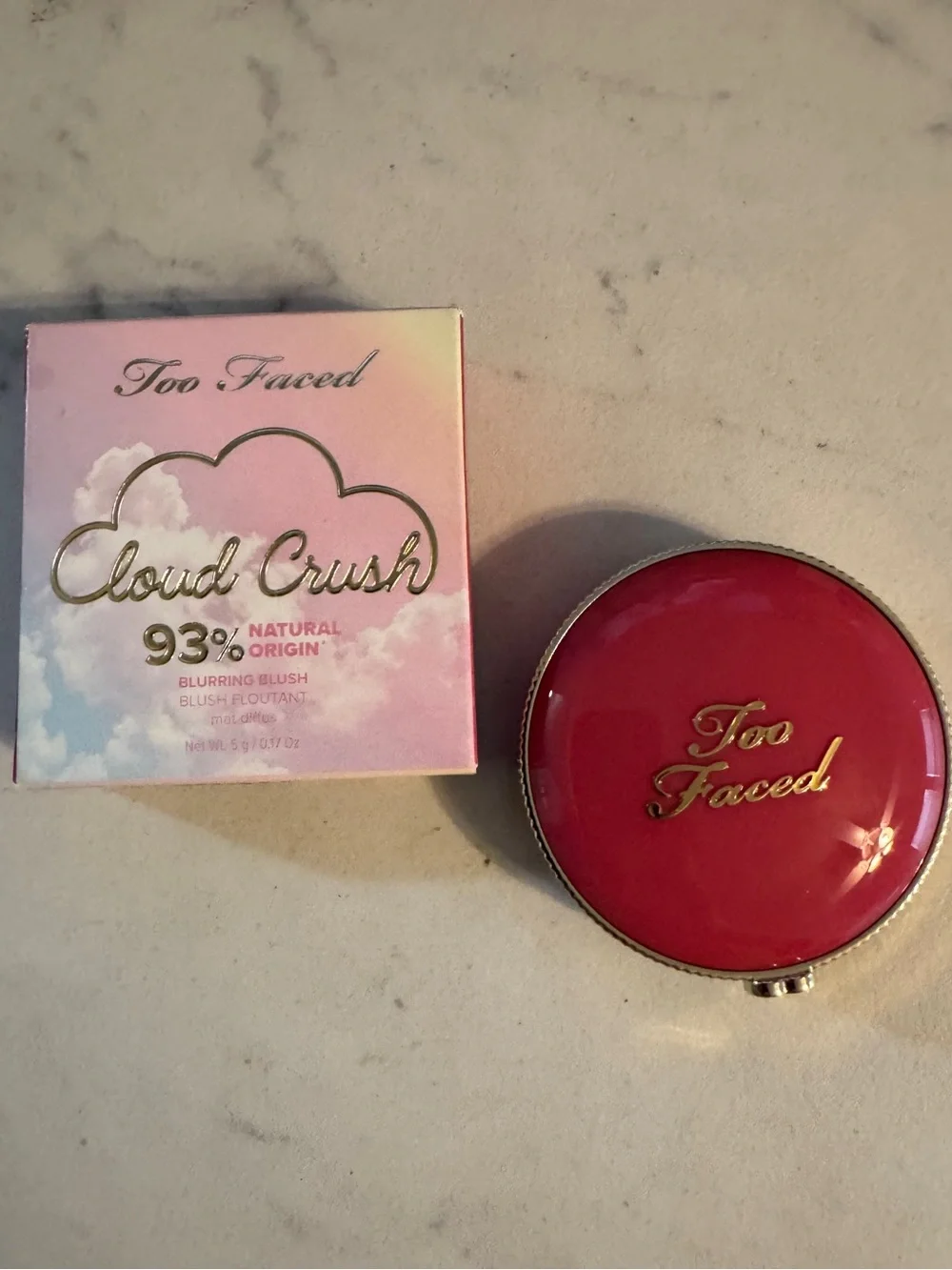 TOO FACED CLOUD CRUSH BLURRING POWDER BLUSH;—WATERMELON RAIN